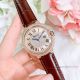 Best Replica Cartier Ballon Bleu De Quartz Watch Rose Gold Leather Strap (2)_th.jpg